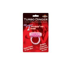 Humm Dinger Turbo Vibrating Cockring - Magenta 