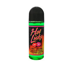 Hot Licks Lickable Warming Lotion Mint Chocolate 4 Ounce