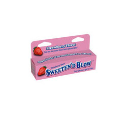 Sweeten D Blow Oral Pleasure Gel Strawberry 1.5 Ounce