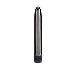 Colt Metal 6.25 Inch Vibrator Silver Waterproof