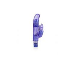 10 Function EZ Bend Bounding Bunny Vibrator Purple  