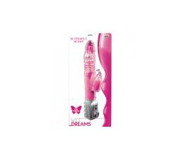 Butterfly Buddy Magenta Vibrator 