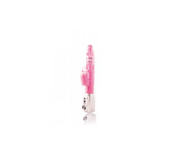   Butterfly Stroker Thrusting Vibrator - Pink 