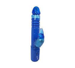 Deep Stroker Rabbit Vibrator Blue