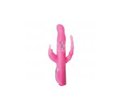  Eve's Triple Pleasure Rabbit Vibrator Pink 