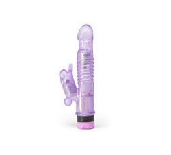   Zig-Zag Ripple Rabbit Vibrator with Bendable Body 