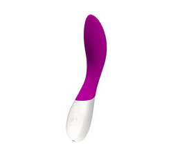 Mona Wave Silicone G Spot Massager Waterproof Deep Rose 4.3 Inch