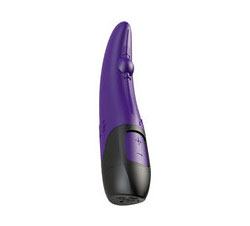 Vibratissimo Quattro Silicone Bluetooth Remote G Spot Vibe Waterproof Purple